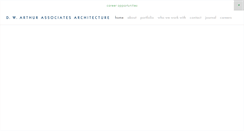 Desktop Screenshot of dwarthur.com